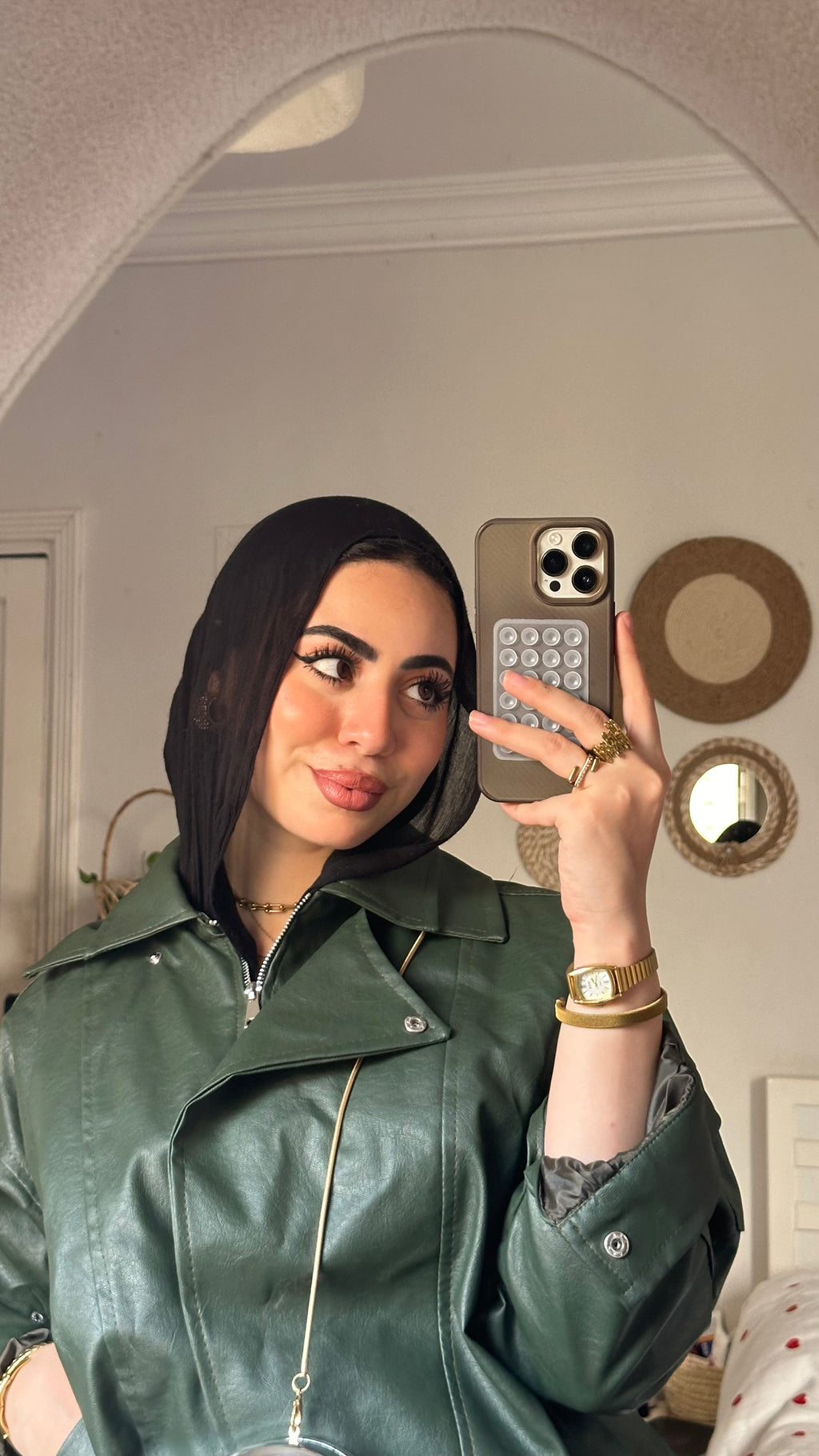 Leather jacket