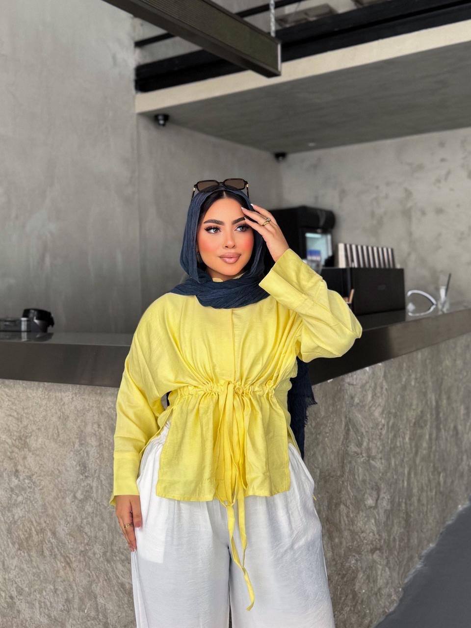 Tie-Front Blouse