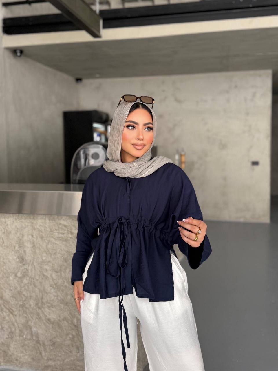 Tie-Front Blouse