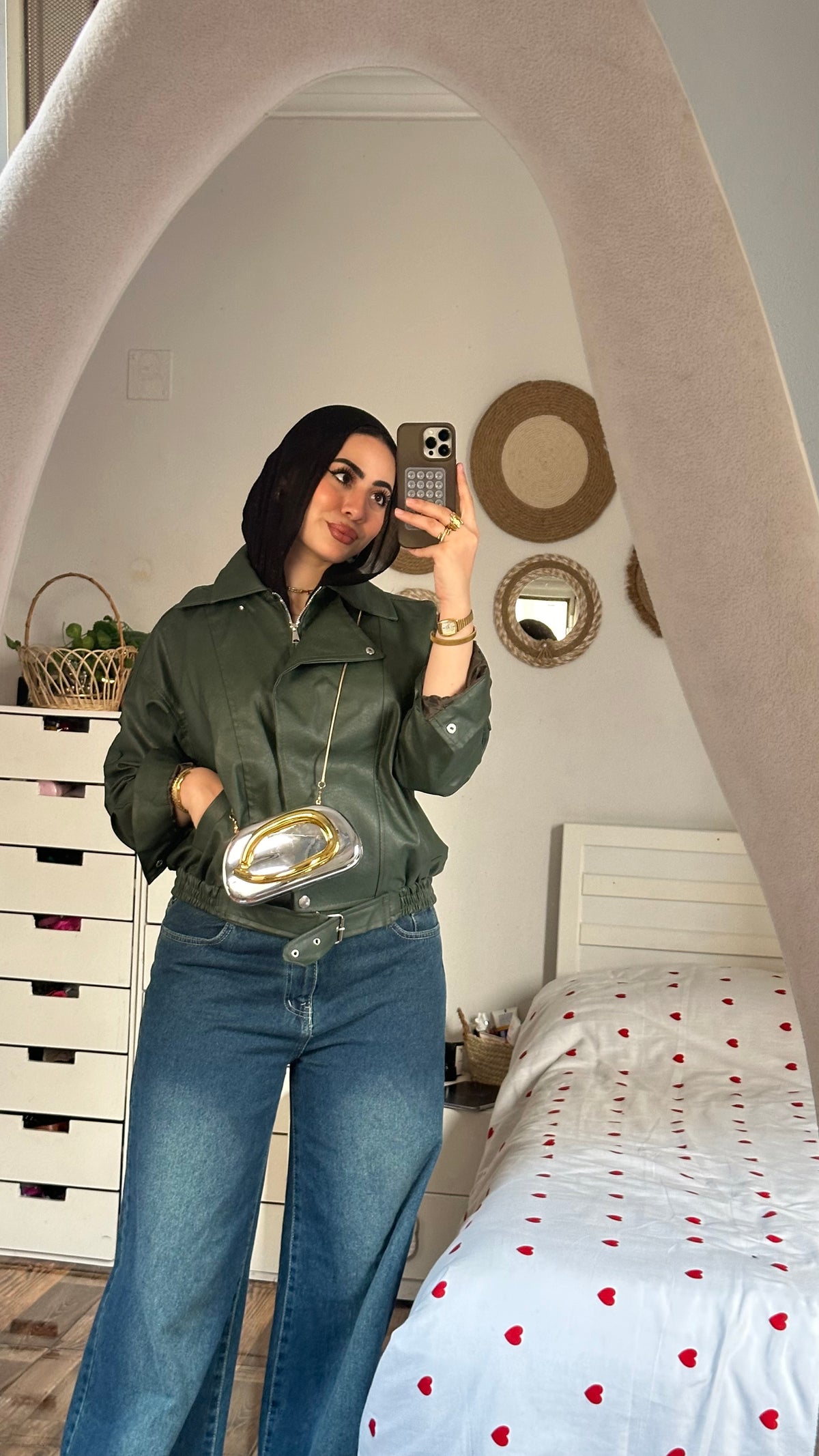 Leather jacket