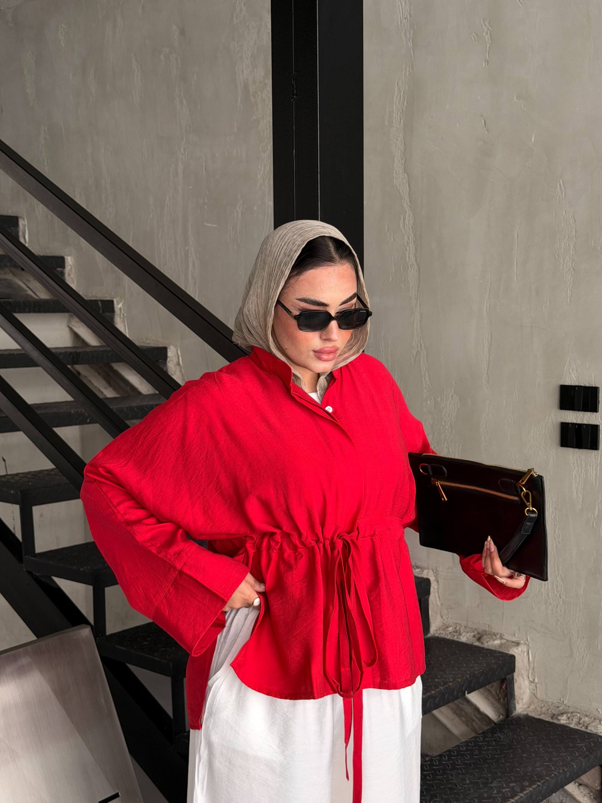Tie-Front Blouse