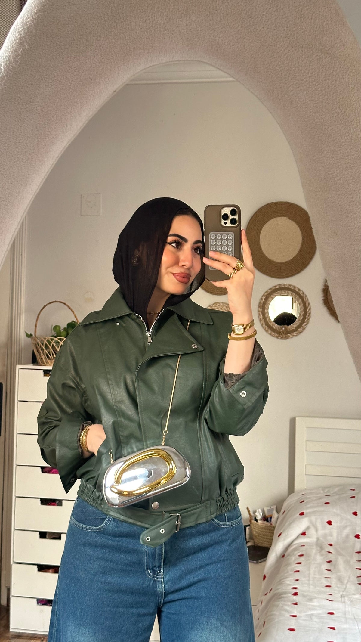 Leather jacket