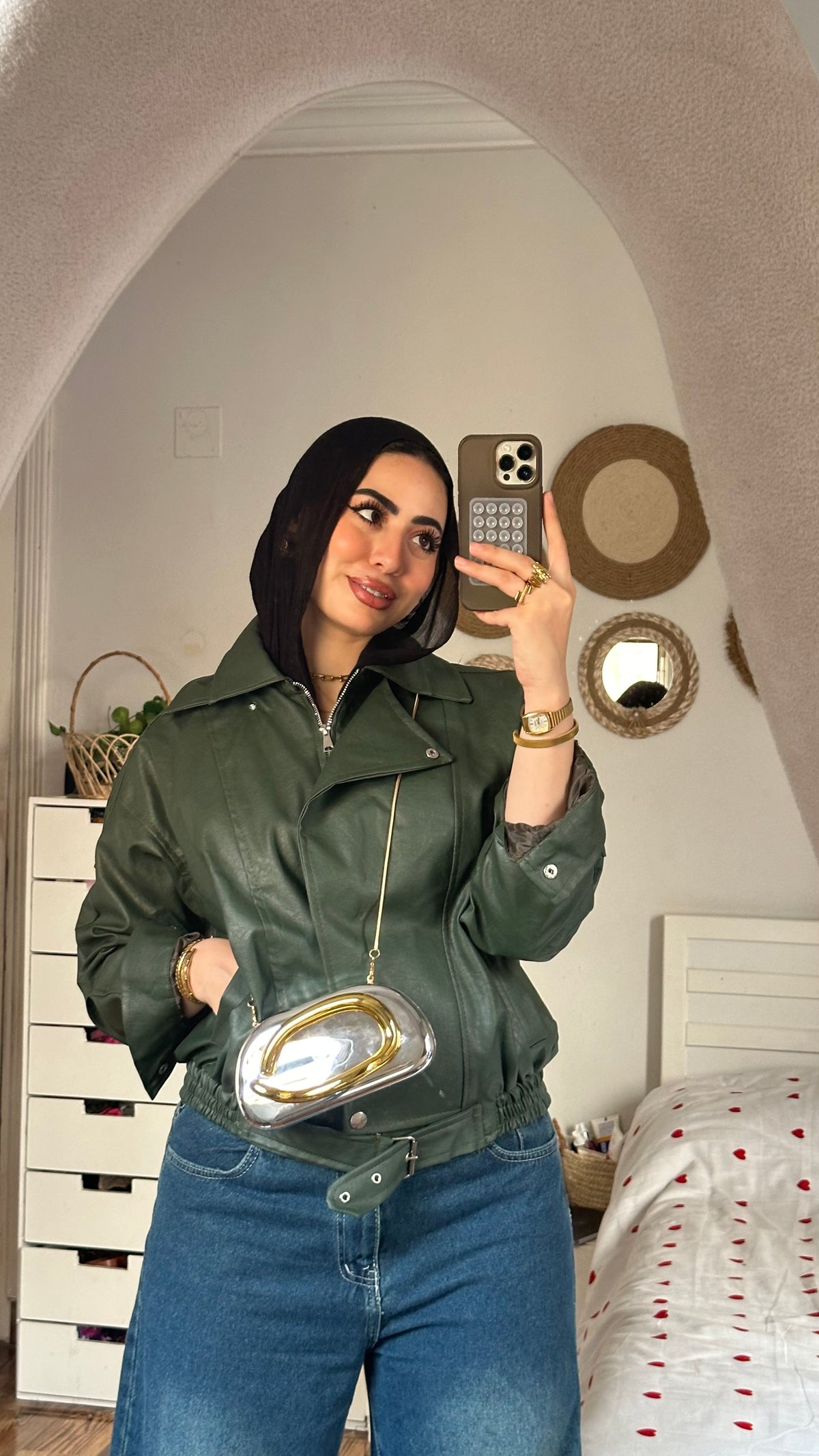 Leather jacket