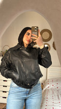 Leather jacket